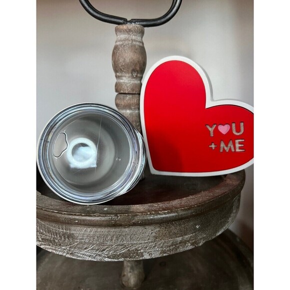 NEW Rae Dunn #LOVE Coffee/Tea Cup and Sign, Giftset - Picture 3 of 3